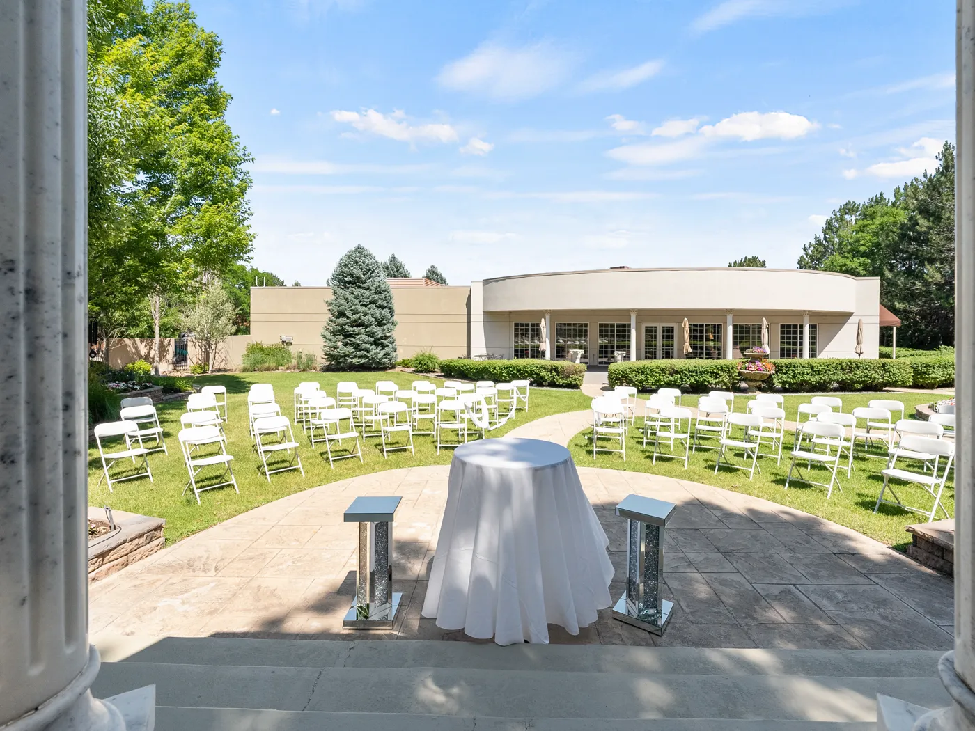 Ceremony Beneath the Gazebo